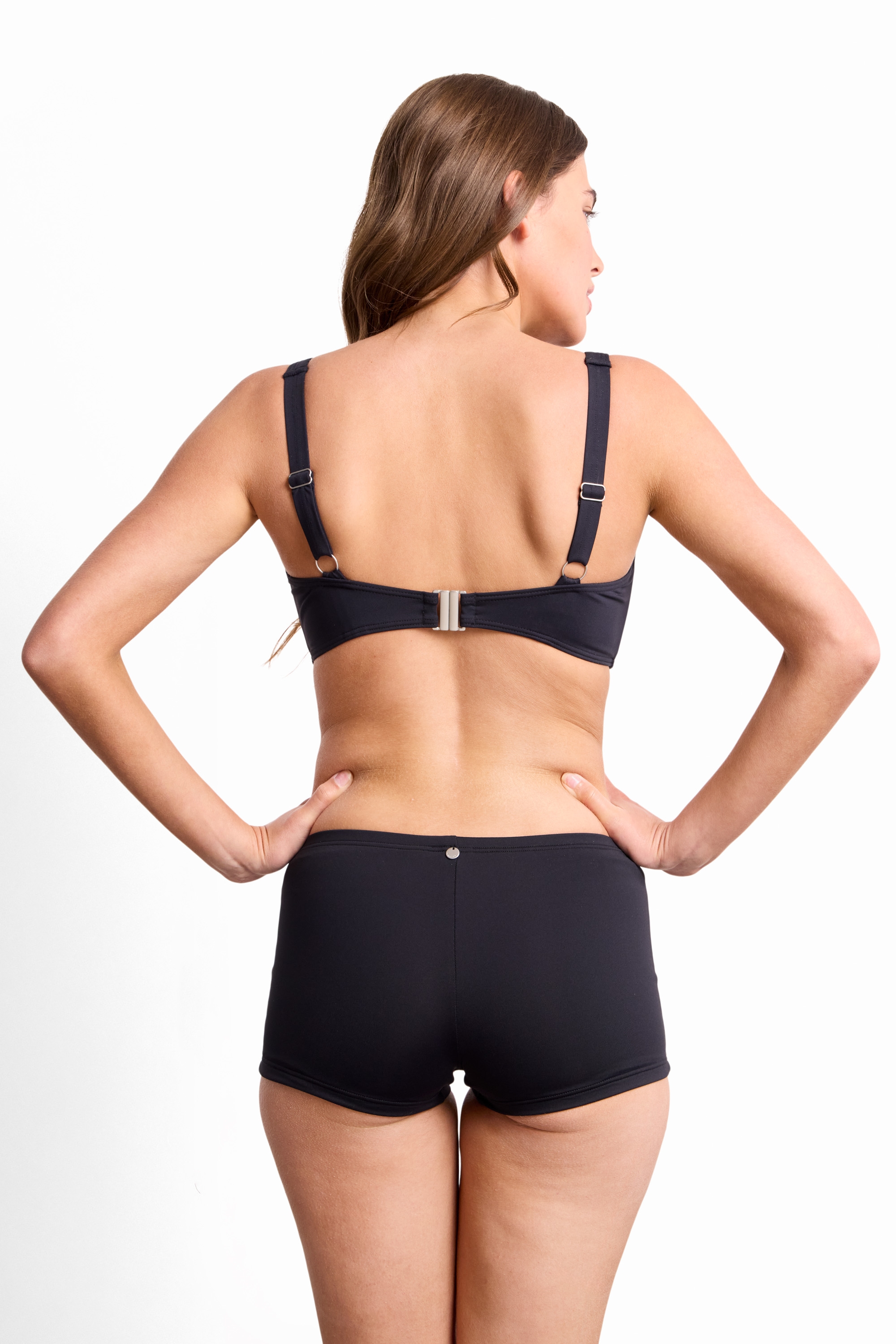 Basix Boyleg Pant-Black