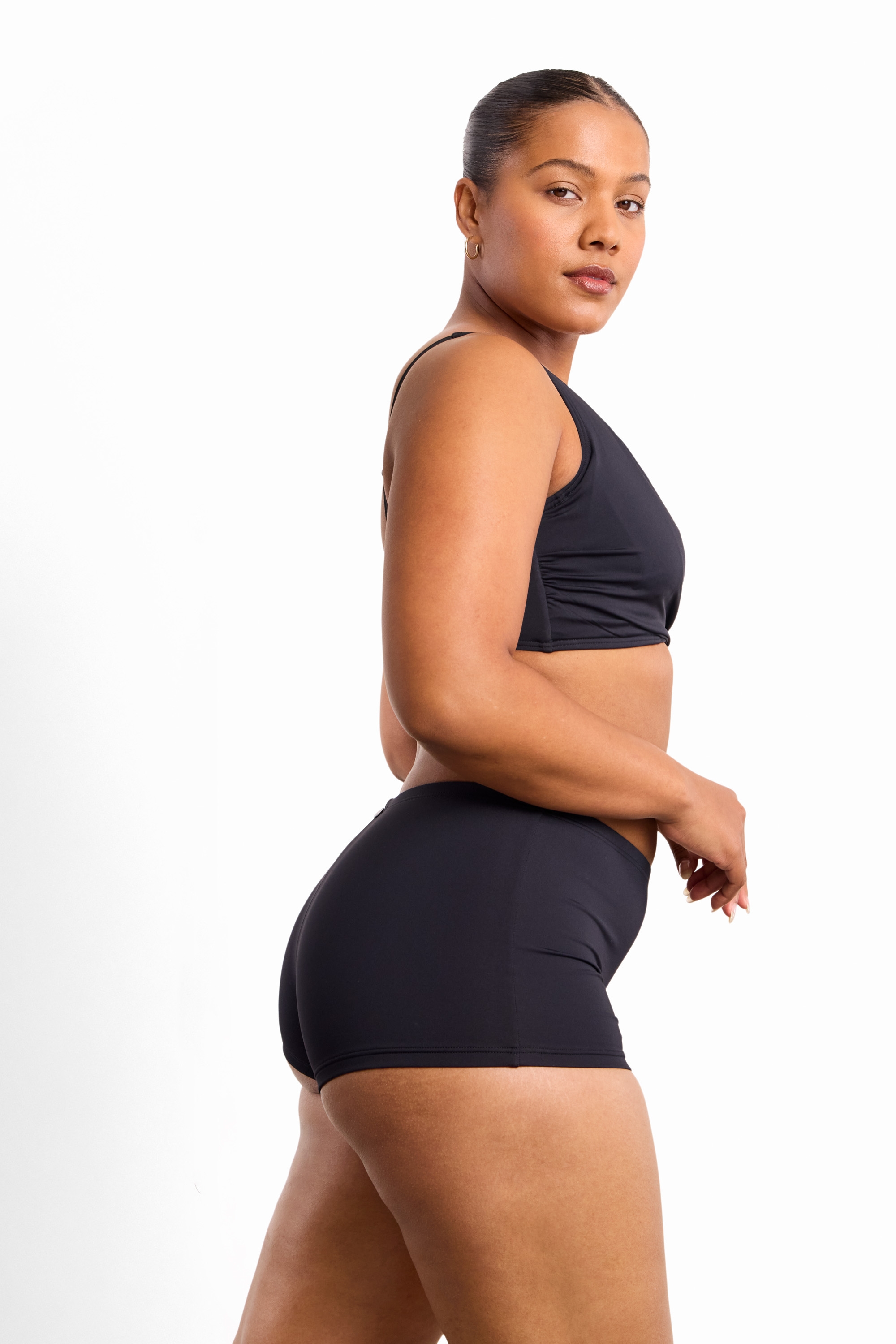 Basix Boyleg Pant-Black