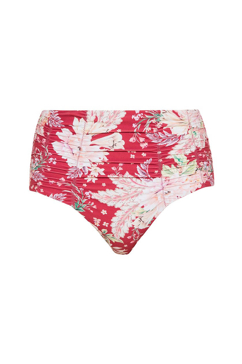 Basix Ruched High Waist Pant