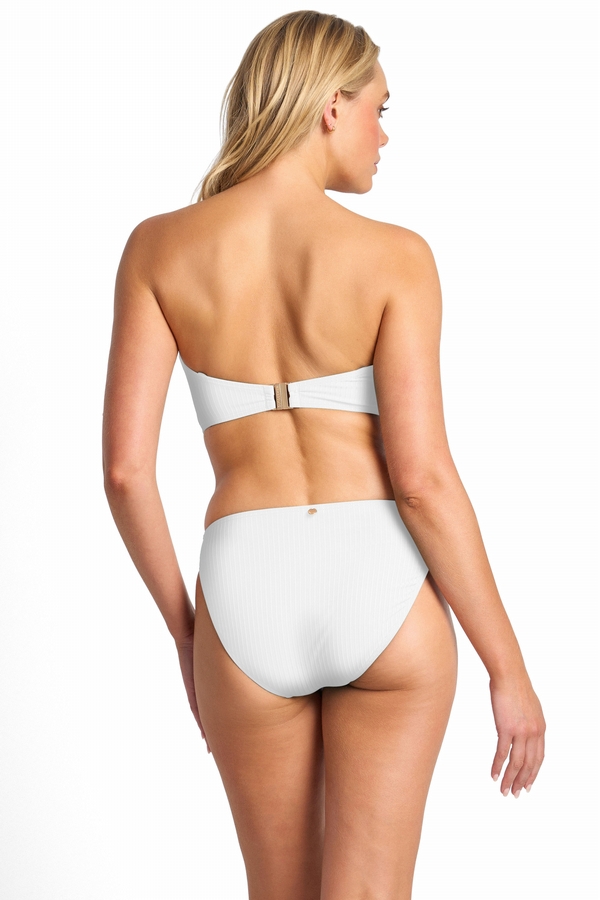 Reset Mid Rise Pant White