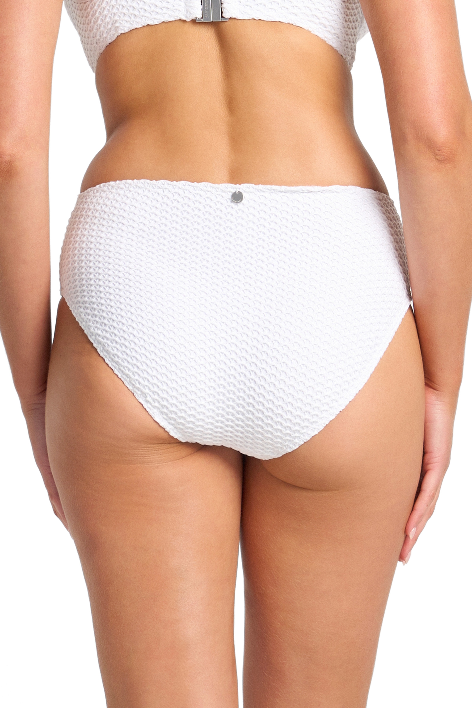 Salt Mid Rise Pant-White